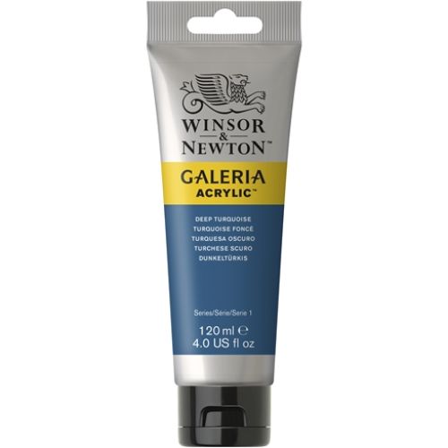 Winsor & Newton Galeria Akrilik Boya Deep Turquoise 120 Ml Winsor & Newton Galeria Akrilik Boya Deep Turquoise 120 Ml